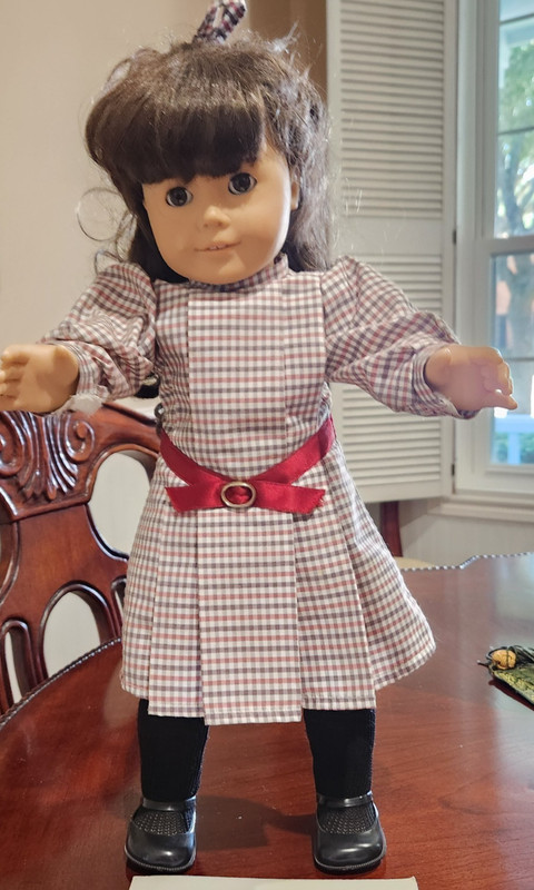 Vintage American Girl Pleasant Company Samantha Doll and Book
