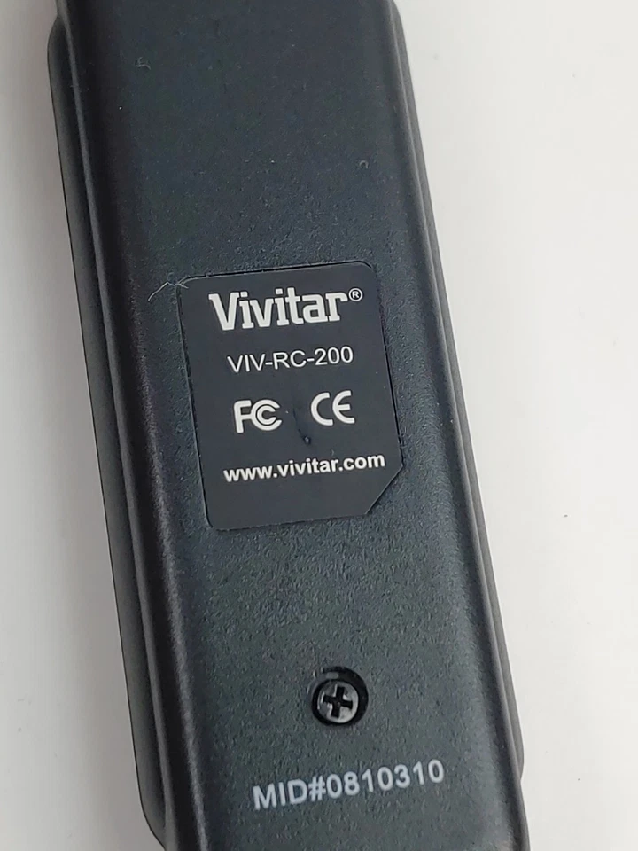 Wireless remote shutter release slr digital cameras viv-RC-200 Tested WORKS! - Image 4 of 4