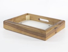 Nussbaumholz Zarge Gehäuse Chassis für Plattenspieler Thorens TD Modelle (3)