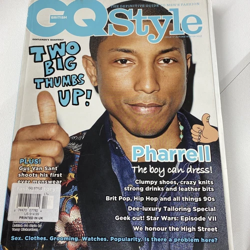 GQ STYLE MAGAZINE BRITISH AUTUMN/WINTER 2013, PHARRELL.
