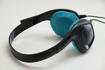 Plantronics Audio 628 Earpad Repair & Protection mimimamo Headphone Cover M Blue