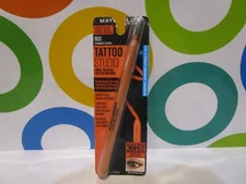 MAYBELLINE ~ TATTOO STUDIO GEL PENCIL LINER ~ # 803 ORANGE FLASH ~ 0.04 OZ