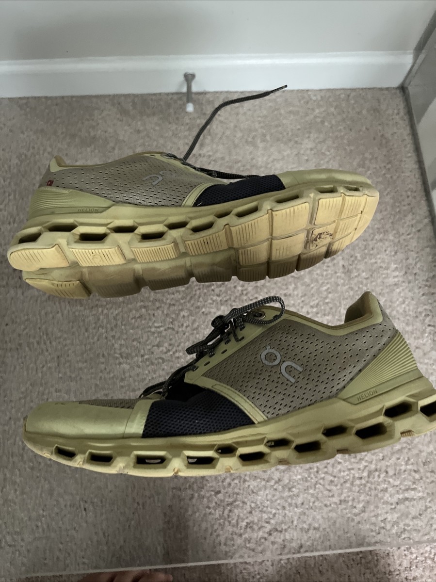 On Cloud Cloudstratus Running Shoes Pistachio Green Men\'s 9.5 On Cloud Cloud stratus Running Shoes Yellow/Gray Pistachio  main image 3