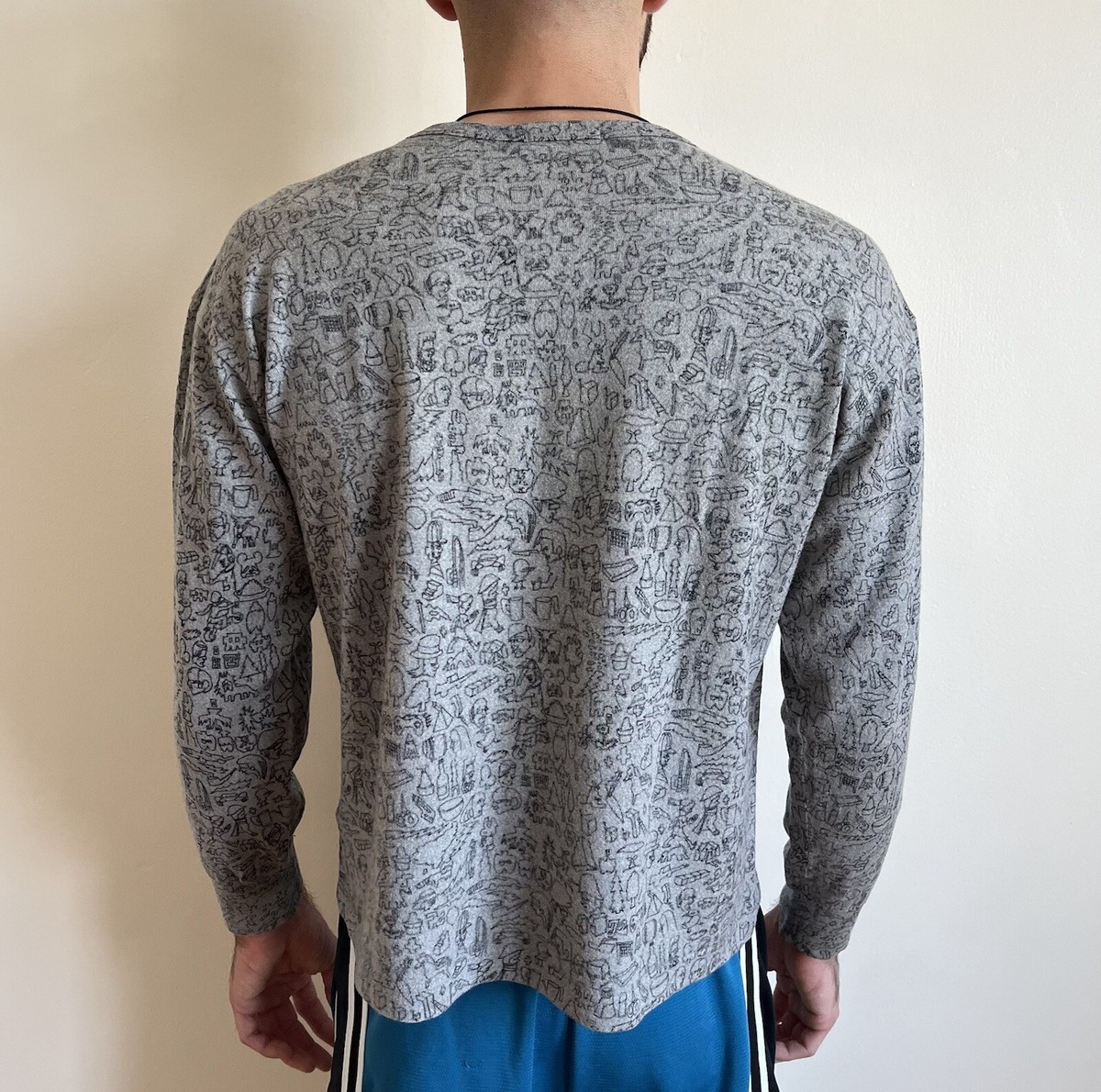 AW2003 Rare Comme Des Garcons Homme Wool Sweater | eBay