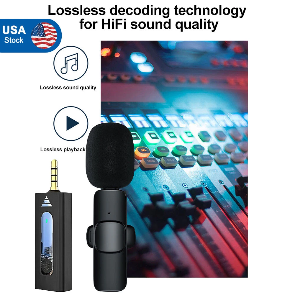 K35 Dual Wireless Microphone For 3.5mm Devices Price in