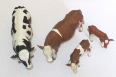 Schleich Bauernhof Kuh Kalb Bulle Konvolut Sammlung