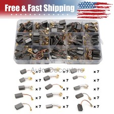 Electric Motor Graphite Carbon Brushes Accessories 105 x 15 Sizes For Power Tool