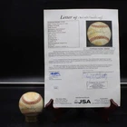Vin Scully Signed Rawlings ONL Baseball Dodgers Autograph JSA LOA ZJ21839