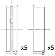 1 X Kurbelwellenlager FAI BM1047-STD FüR Mercedes-Benz-image