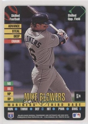 1995 Donruss Top of the Order Mike Blowers c7w