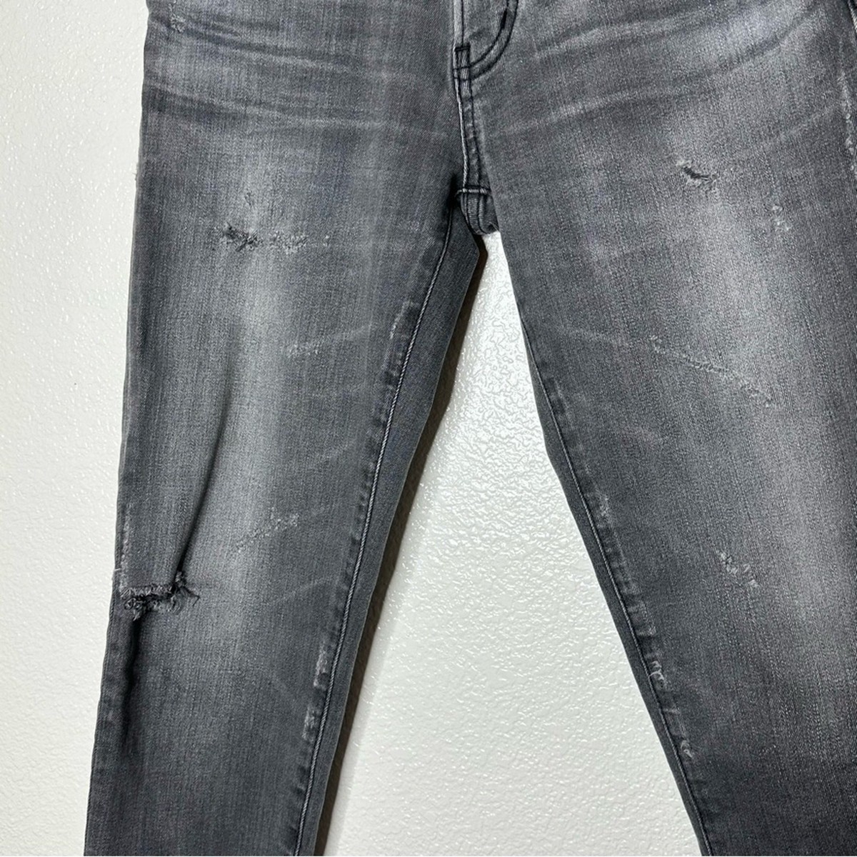 Moussy Vintage Helix Skinny Black Jeans 26 View 3
