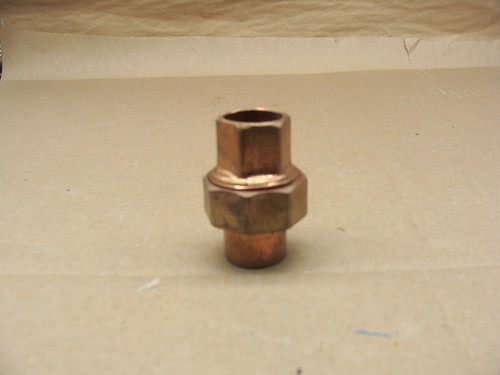 3/4" COPPER UNION FITTING CXC  LOT OF 2