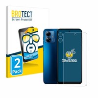 2X Display Schutz Folie FüR Motorola Moto G14 (Display+Kamera) ZubehöR