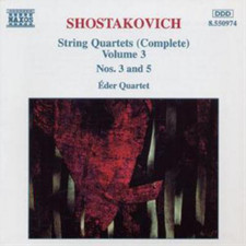 Dmitri Shostako Shostakovich: String Quartets Complete Volume 3 - Nos. 3 CD