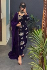 Presenting Heavy Viscose Velvet Salwar Kameez With Dupatta For Women Festival