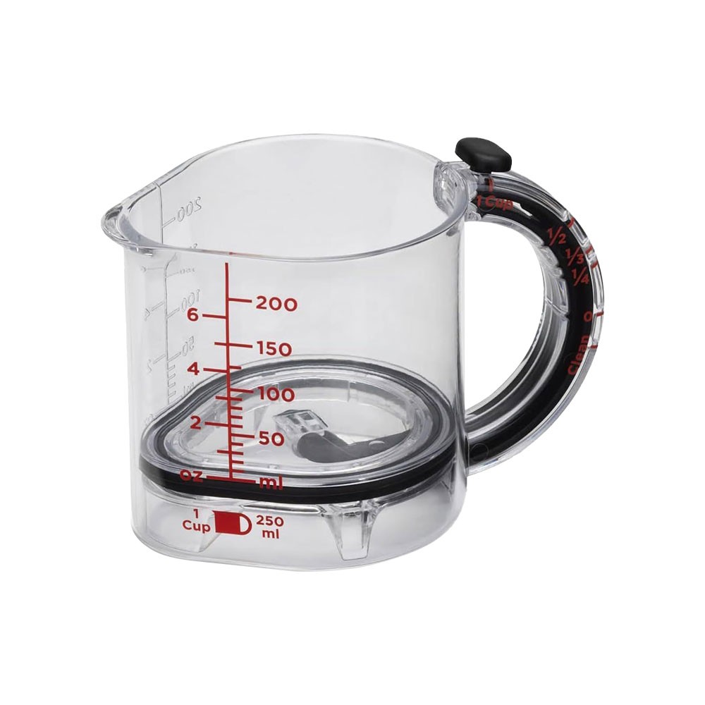 4-in-1 Adjustable Measuring Cup Measurement Versatility, 1/4 1/3 1/2 and 1