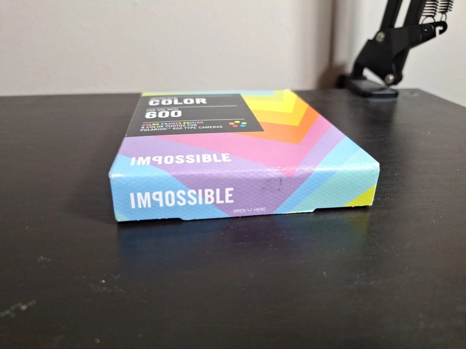 Impossible Instant Color Film Polaroid 600 Type Camera 08/2015 Colored Frames - Image 3 of 4