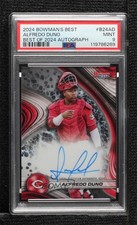 2024 Bowman's Best Best of 2024 Auto Alfredo Duno #B24-AD PSA 9 MINT Auto 8d2