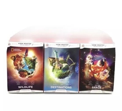 View Master Virtual Reality Experience Pack - Space, Destinations & Wildlife