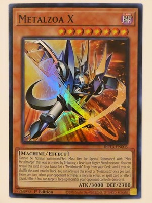 Metalzoa X ROTA-EN006 (Super Rare) 1st Edition (NM) Yugioh! TCG