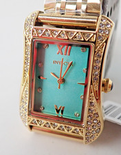 Invicta Wildflower Women's Watch 26mm Gold Blue Dial 69283 NEW