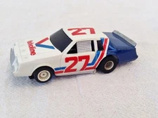 Vintage TYCO NASCAR #27 Valvoline Buick Regal Slot Car Works- see video