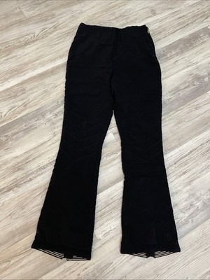 BOGNER womens ski Snow Pants .Black. Size US 8 Long.