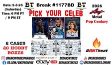 DAVID HARRIS 2026 Leaf Pop Century Hobby 2 CASE 20 BOX Break #1177BD