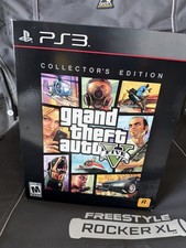 Grand Theft Auto 5 PS3 Collector’s Edition excellent condition SEALED STEELBOOK