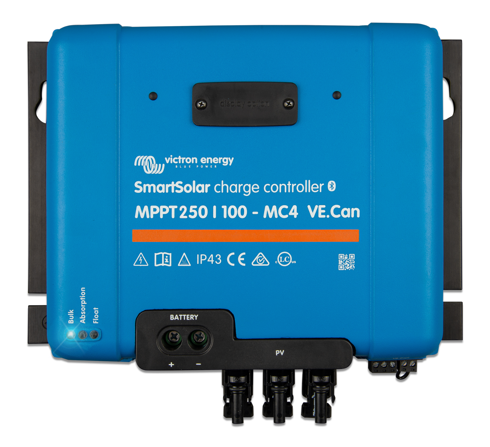 Victron Energy SmartSolar MPPT MC4 VE.Can Controller 250V 100A 12/24/36/48V | MC4 Compatible MPPT Solar Charge Controller for Solar Panels with Bluetooth - Image 3