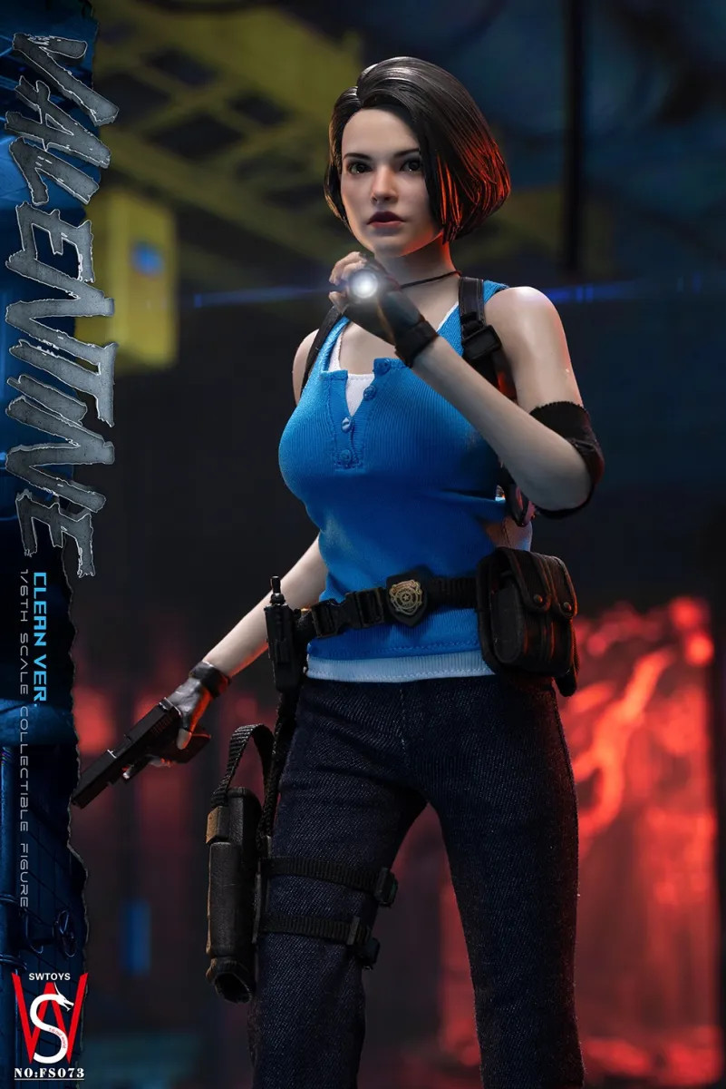 SWTOYS FS072 Resident Evil Jill Valentine 1/6 Scale Action Figure