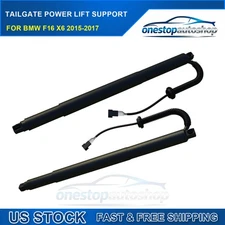 Rear Left & Right Tailgate Power Trunk Hatch Lift Support For BMW X6 F16 15-17