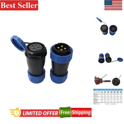 45A Waterproof 4 Pin Quick-Disconnect Connector - Perfect for Harsh Environments