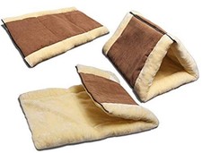 Thermal Core 2-in-1 Self-warming Cat Dog Puppy Mat, Pad, Bed And/Or Tunnel 34x22