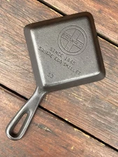 Griswold Cast Iron Diamond Egg Skillet