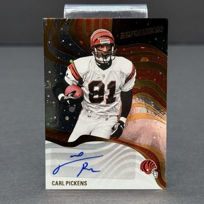 2025 Revolution Cosmo Carl Pickens Football Auto Autograph RSA-CPS