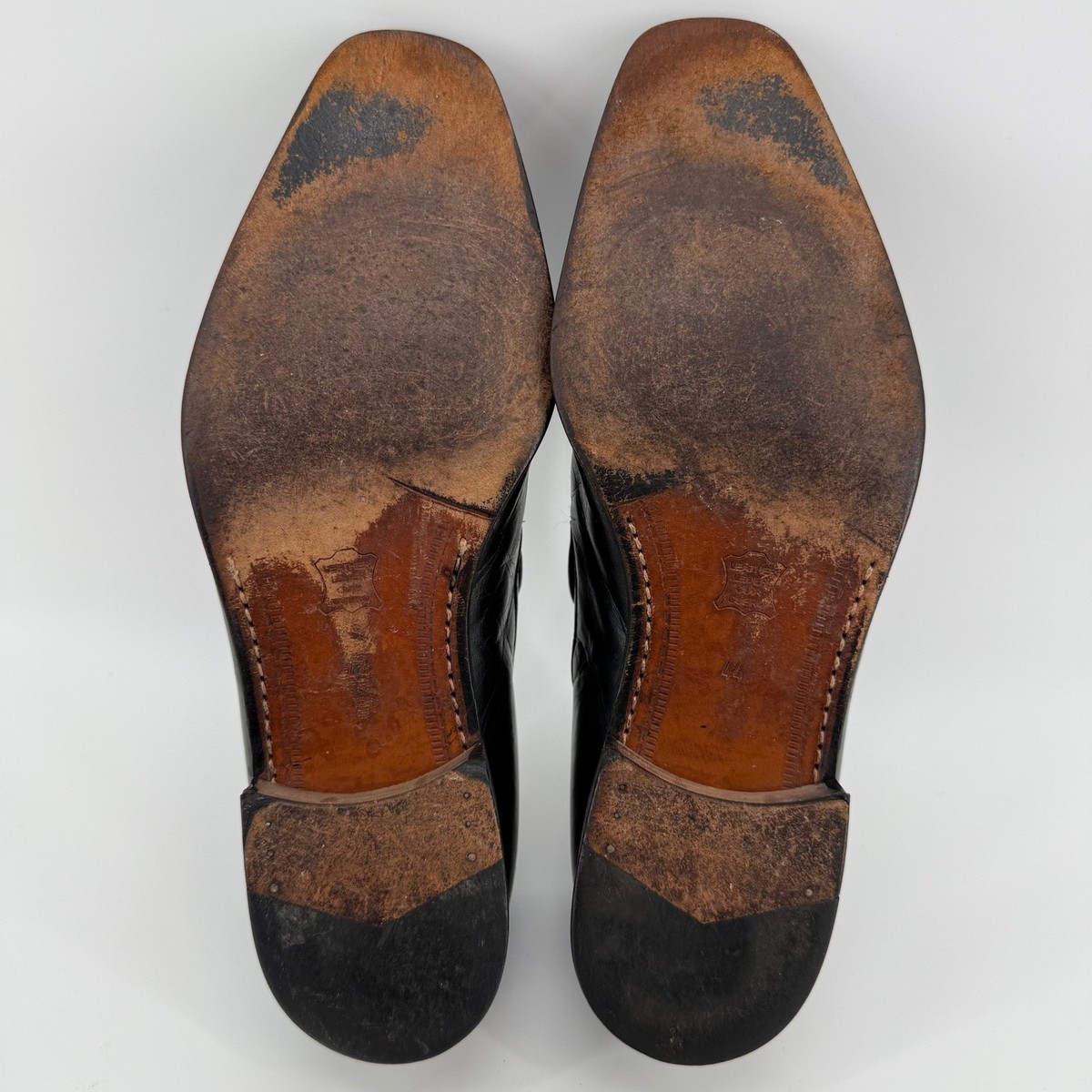 Paco Liufau Black Leather Lizard Print Loafer Dress Shoes  display picture 1