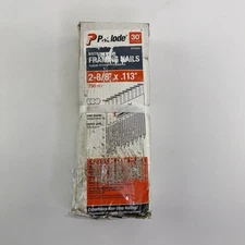 Paslode Framing Nails 657603 HDG 30 Degree Round Head, 2 3/8” x .113” 750 Count