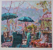 Marco Sassone "Porta Roca"  Serigraph on Paper, Signed and Numbered with a COA!