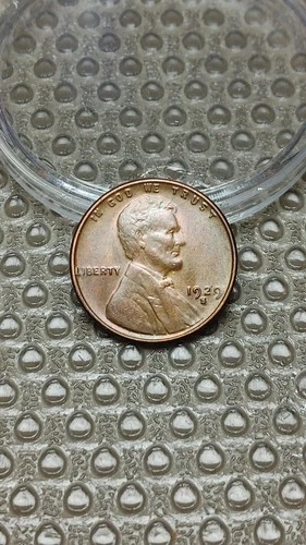 1929 S Lincoln Wheat Cent Penny UNC Uncirculated                            D206