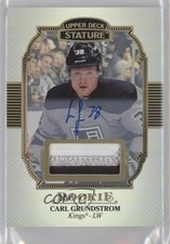 2019 Stature Rookies Portrait Variant 19/33 Carl Grundstrom #148 Patch Auto 8tn