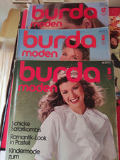21 Burda Moden Zeitschrift,  inkl. Schnittmus...