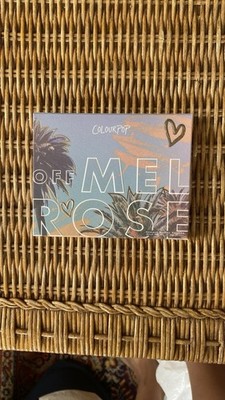Colourpop Off Melrose Eyeshadow Palette Neutral Matte Metallic Glitter