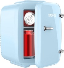 YASHE Mini Fridge AC & 12v DC Cooler & Warmer Office, Car, Bedroom - MFA-5L NEW
