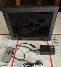 Laser Bear Mini LCD "CRT" Monitor w/Remote and Power Supply