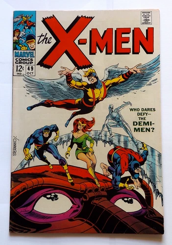 MARVEL COMICS VINTAGE 1968 X-MEN #49 1ST APPEARANCE LORNA DANE POLARIS STERANKO