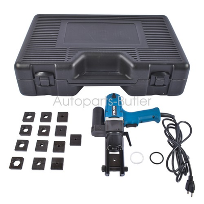 #ad #ad Complete Hydraulic Crimping Pro Kit 13 Dies 9AWG 600MCM Electric w Power Cord $145.19