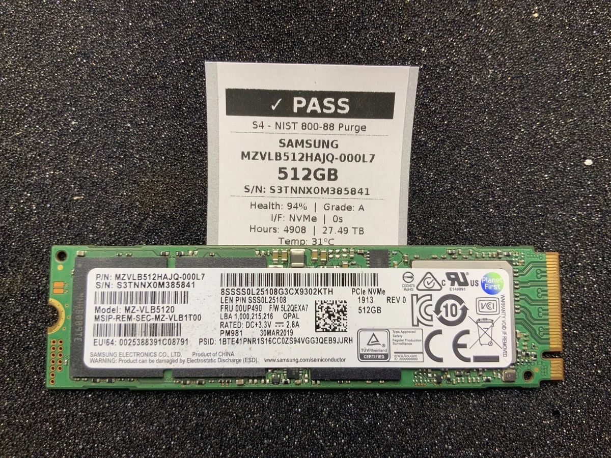 Samsung 512GB M.2 Solid State Drives for sale - eBay