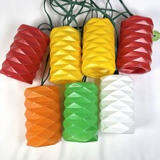 VTG Tiki Lantern Diamond Cut Blow Mold Bakeli...