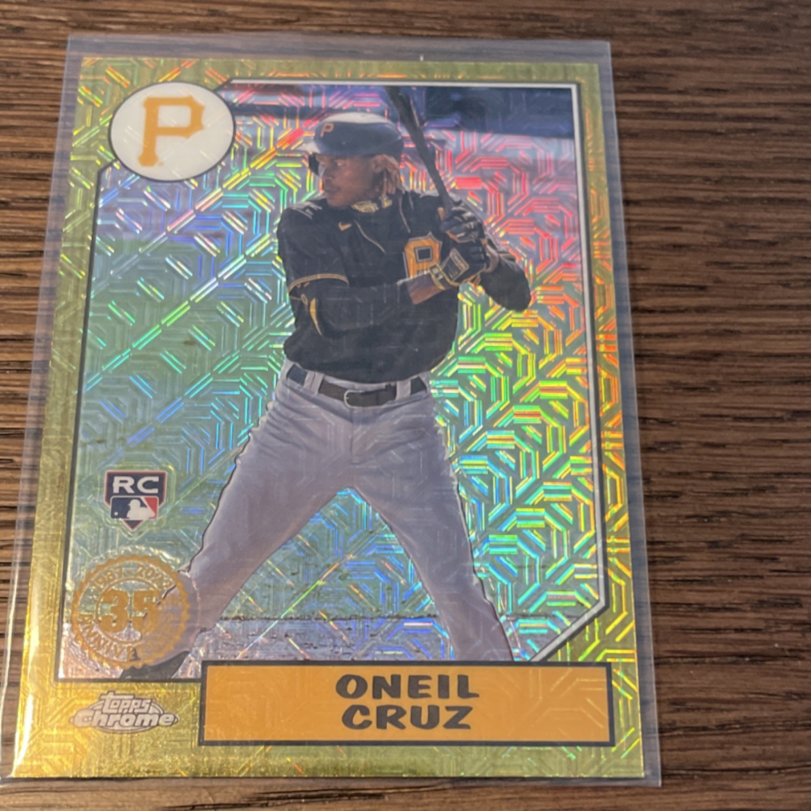 Topps 2022 Series 2 Gold Parallel #T87C2-98 Oneil Cruz Pirates